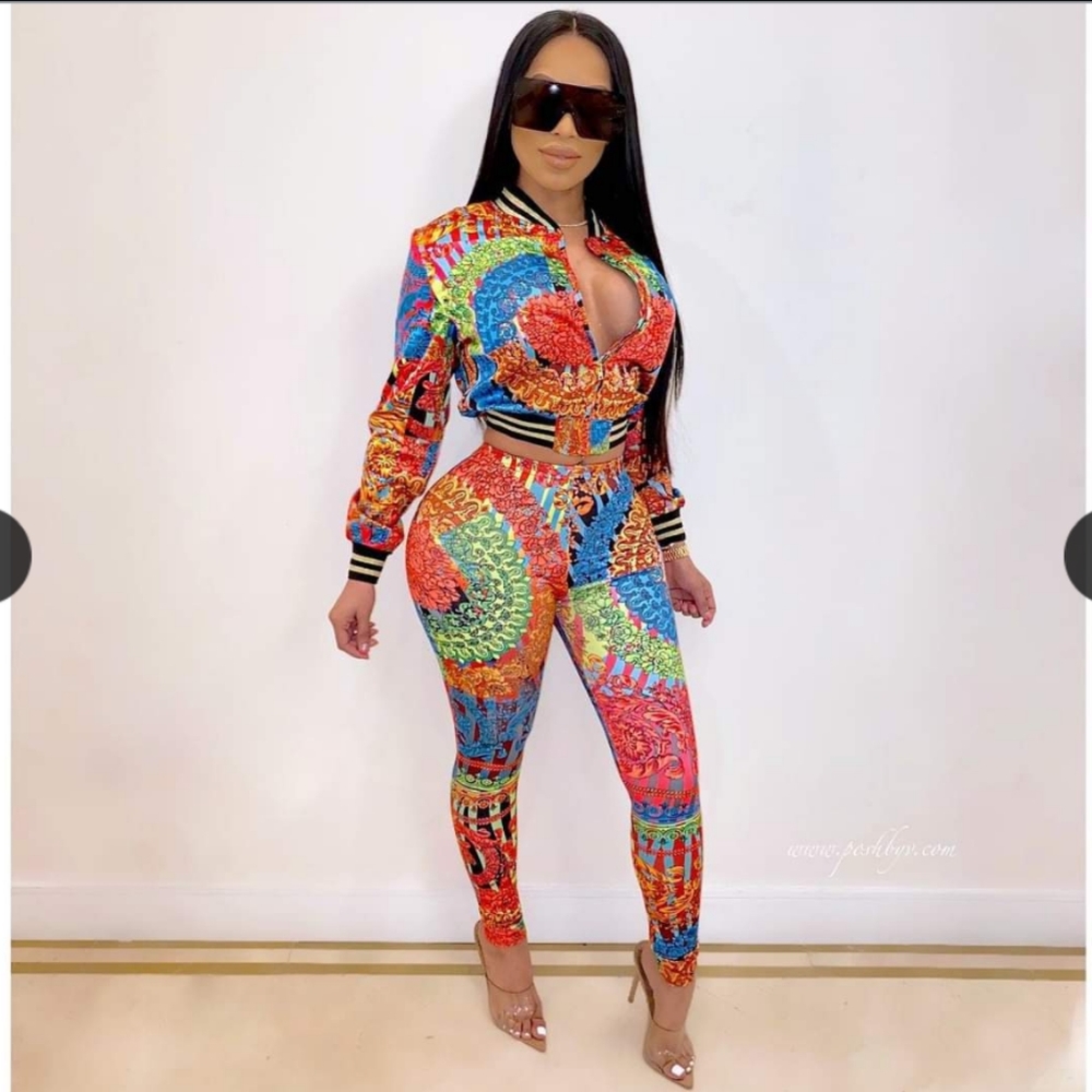 2 piece pants set